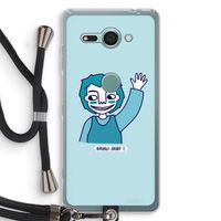 Zwaai: Sony Xperia XZ2 Compact Transparant Hoesje met koord