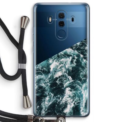 Zee golf: Huawei Mate 10 Pro Transparant Hoesje met koord