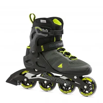 Macroblade 80 Black/Lime - Recreatie Fitness Skates