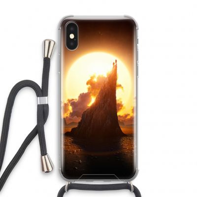 Children of the Sun: iPhone X Transparant Hoesje met koord