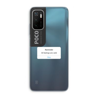 Reminder: Xiaomi Poco M3 Pro 5G Transparant Hoesje