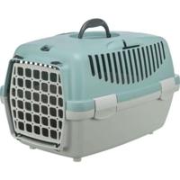 Transportbox - TRIXIE - Capri 1 - XS: 32 x 31 x 48 cm - Lichtgrijs / Salie
