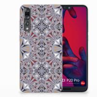 Huawei P20 Pro | TPU | Siliconen hoesje | Flower Tiles