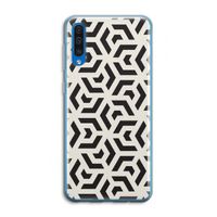 Crazy pattern: Samsung Galaxy A50 Transparant Hoesje