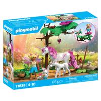 Playmobil 71839 Princess Magic Eenhoornstal voor Moeder en Veulen
