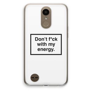 My energy: LG K10 (2017) Transparant Hoesje