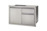 Napoleon | Inbouw Module | Deur + Afvalkast Combi Smal | 91x60cm