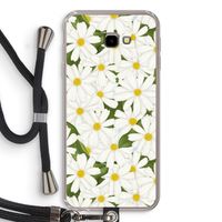Summer Daisies: Samsung Galaxy J4 Plus Transparant Hoesje met koord
