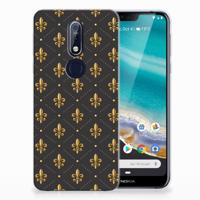 Nokia 7.1 | TPU bumper | Franse Lelie