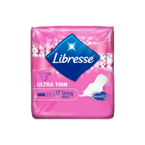 Libresse Ultra Thin String Wings Maandverband 12 Stuks bij Jumbo