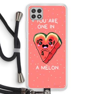 One In A Melon: Samsung Galaxy A22 4G Transparant Hoesje met koord