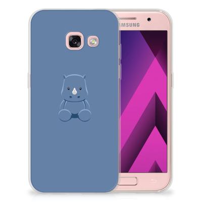 Samsung Galaxy A3 2017 Telefoonhoesje met Naam Baby Rhino Samsung Galaxy A3 2017 Telefoonhoesje met Naam Baby Rhino