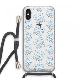 Octopussen: iPhone XS Max Transparant Hoesje met koord