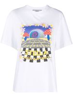 Stella McCartney t-shirt Transcend à imprimé graphique - Blanc