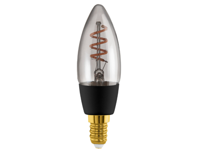 EGLO Ledlamp e14 kaars connect.z - 150lm - dimbaar - 2000k - smoke (c35)