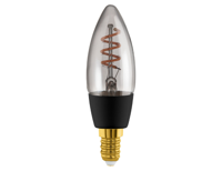 EGLO Ledlamp e14 kaars connect.z - 150lm - dimbaar - 2000k - smoke (c35)