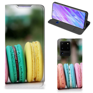 Samsung Galaxy S20 Ultra Flip Style Cover Macarons