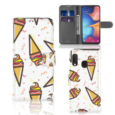 Samsung Galaxy A20e | Book Cover | Icecream