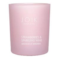 Geurkaars strawberry & sparkling wine vegan 150 Gram