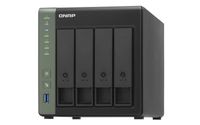 QNAP TS-431KX-2G data-opslag-server NAS Tower Ethernet LAN Zwart Alpine AL-214 - thumbnail