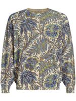 ETRO sweat à imprimé végétal - Bleu ETRO sweat à imprimé végétal - Bleu