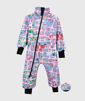 Waterproof Softshell Overall Comfy Multicolor Configuration Bodysuit