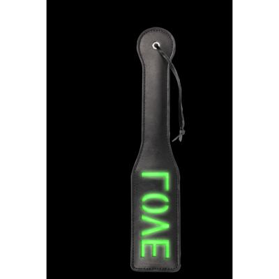 Ouch! by Shots Liefdes Paddle - Glow in the Dark - Neon Groen