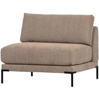 vtwonen Loveseat Element Couple - Polyester - Mud Melange - 89x100x100