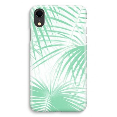 Palmbladeren: iPhone XR Volledig Geprint Hoesje