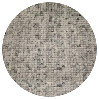 Vloerkleed Mango rond stonegrijs 22