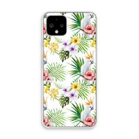 Gele kuif: Pixel 4 Transparant Hoesje