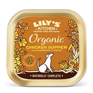 Lily's Kitchen Organic Chicken Supper Kip, Vis, Varkensvlees Universeel 150 g