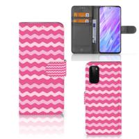 Samsung Galaxy S20 | Telefoon Hoesje | Waves Pink