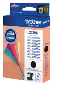 Brother LC223BK inktcartridge 1 stuk(s) Origineel Zwart