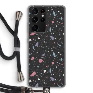 Terrazzo N°16: Samsung Galaxy S21 Ultra Transparant Hoesje met koord