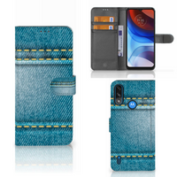 Motorola Moto E7i Power | E7 Power Wallet Case met Pasjes Jeans