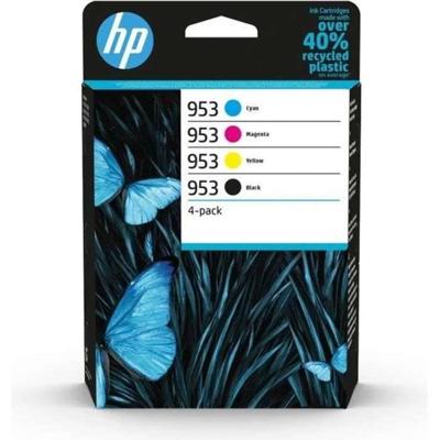 HP 953 pak van 4 originele inktcartridges, zwart / cyaan / magenta / geel (6ZC69AE) voor HP OfficeJet Pro 7700/8200/8700