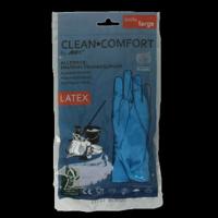 CLEAN-COMFORT Huishoudhandschoen blauw maat L 1 Paar