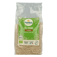 Primeal Volkoren ronde rijst uit Italie bio 1 Kilogram