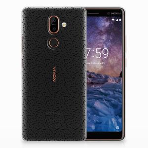 Nokia 7 Plus TPU bumper Stripes Dots