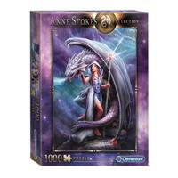 Clementoni Legpuzzel Anne Stokes Dragon Mage, 1000st. - thumbnail