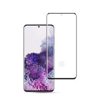 Voor Galaxy S20+ mocolo 0 33mm 9H 3D Curved Full Screen Tempered Glass Film fingerprint Unlock Support
