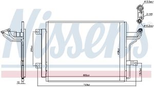 Condensor, airconditioning 940909