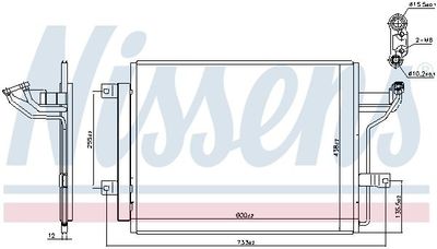Condensor, airconditioning 940909