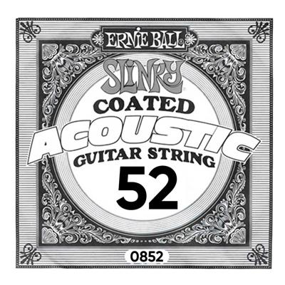 Ernie Ball 0852 Coated Phosphor Bronze .052 Losse Snaar - Per Stuk - Aanbieding, op = op Ernie Ball 0852 Coated Phosphor Bronze .052 Losse Snaar - Per Stuk - Aanbieding, op = op