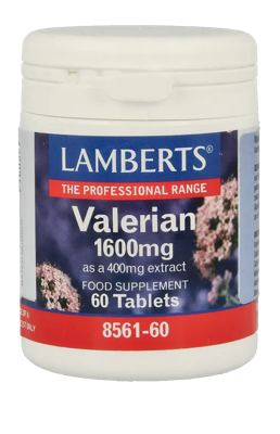 Lamberts Valeriaan 1600mg Tabletten