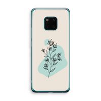 Violets are blue: Huawei Mate 20 Pro Transparant Hoesje