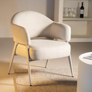 Fauteuil Linde Beige - Giga Meubel