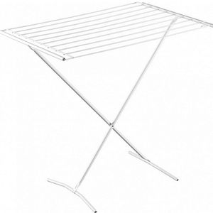 Tomado Metaltex Opvouwbaar Staand Droogrek Como 8M Wit