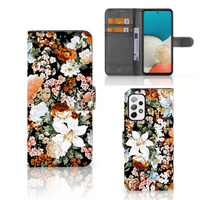 Hoesje voor Samsung Galaxy A73 5G Dark Flowers